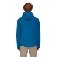 Mammut Ganzjahres-Softshelljacke Ultimate Comfort SO Hooded (winddicht) dunkelblau Herren